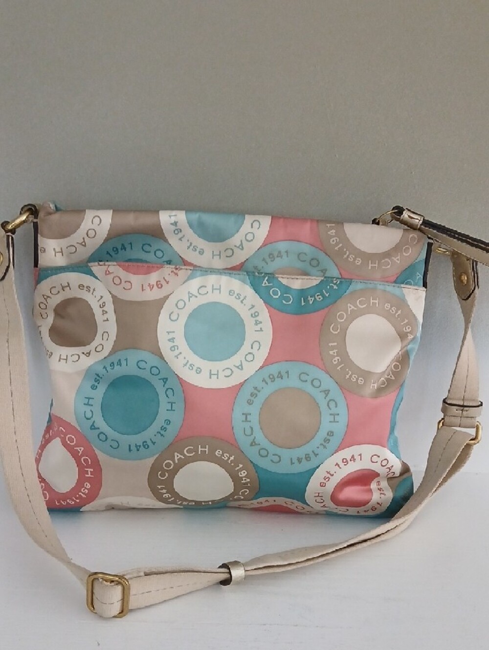 Coach Snaphead Sateen Alexandra crossbody - Picture 2 of 7